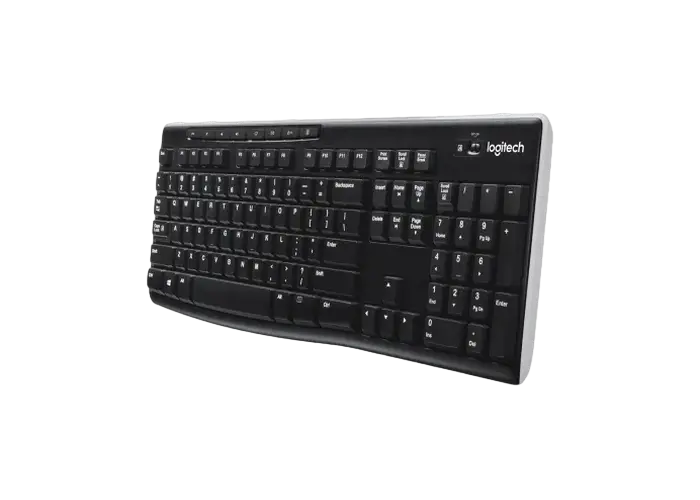 Клавиатура Logitech K270, Беспроводное, Чёрный