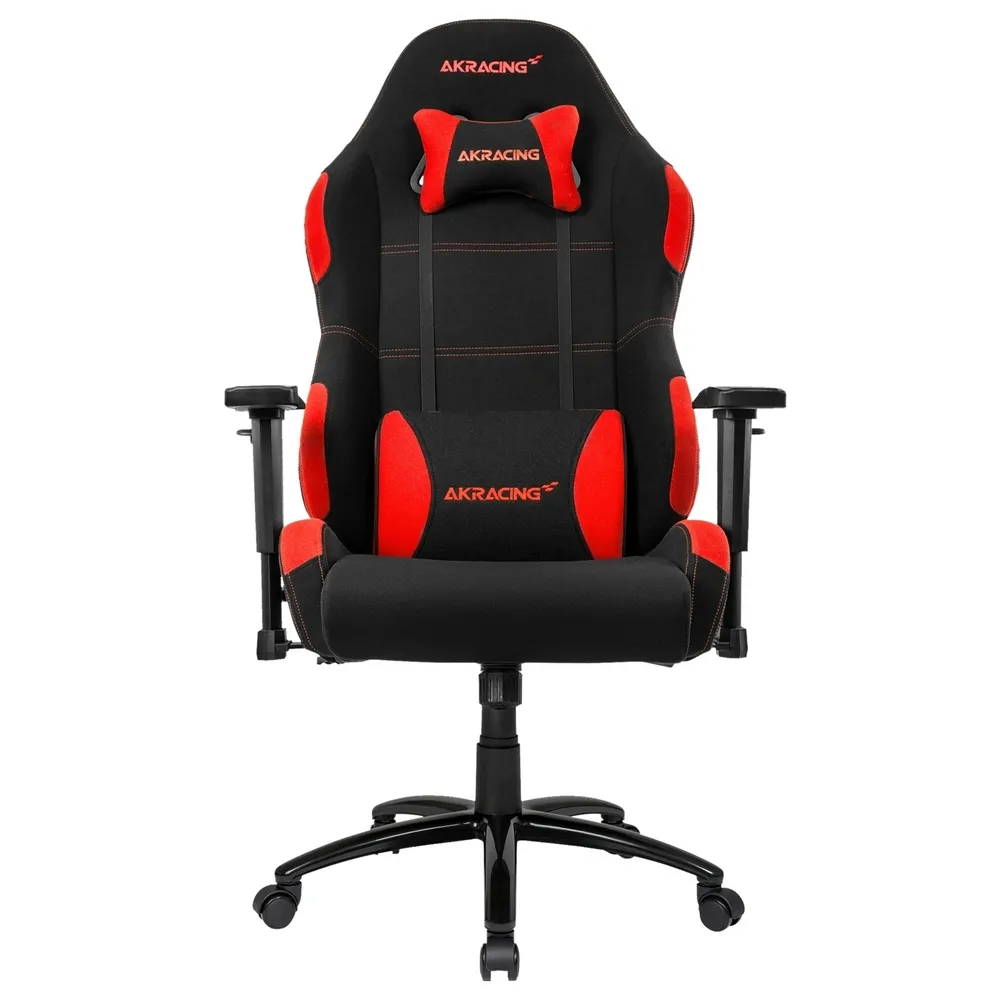 Scaun Gaming AKRacing CORE EX Wide SE, Textil, Negru/Rosu