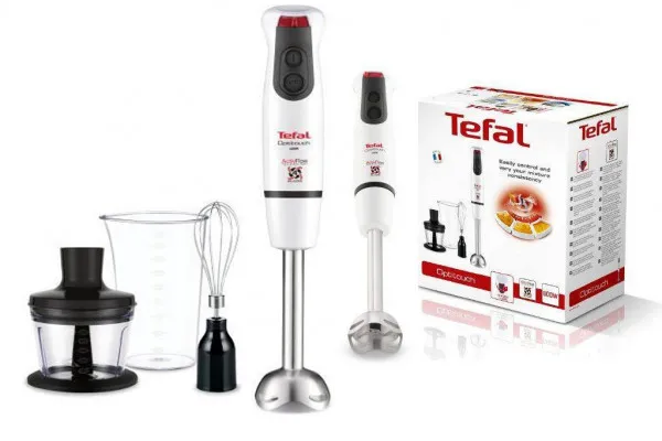 Погружной блендер Tefal Optitouch, Белый