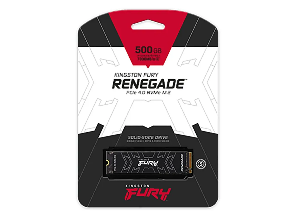 Накопитель SSD Kingston FURY Renegade, 500Гб, SFYRS/500G