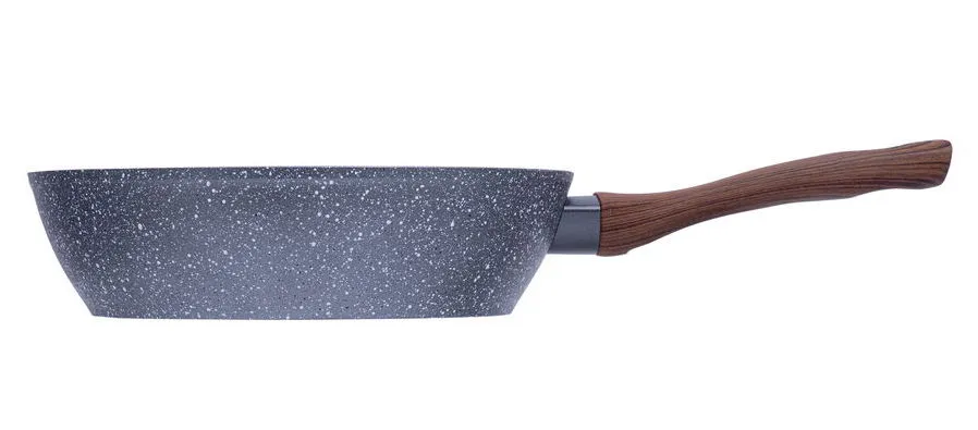 Сковорода глубокая RESTO 93053, 26см, Серый