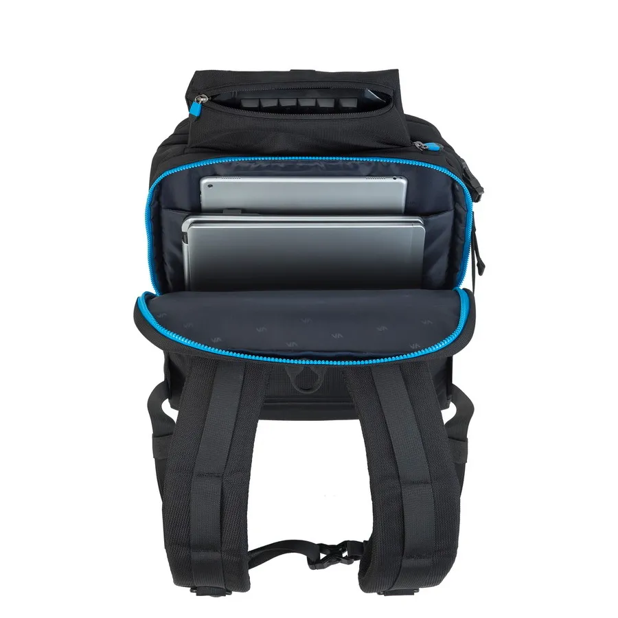 Rucsac pentru Laptop RivaCase Borneo, 17.3", Poliester, Negru