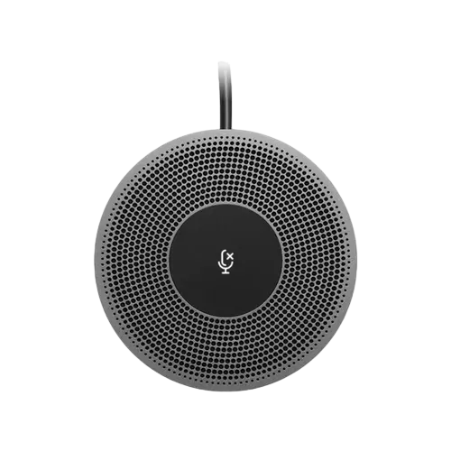 Микрофон для камеры Logitech MEETUP Expansion Mics, Беспроводной, Чёрный