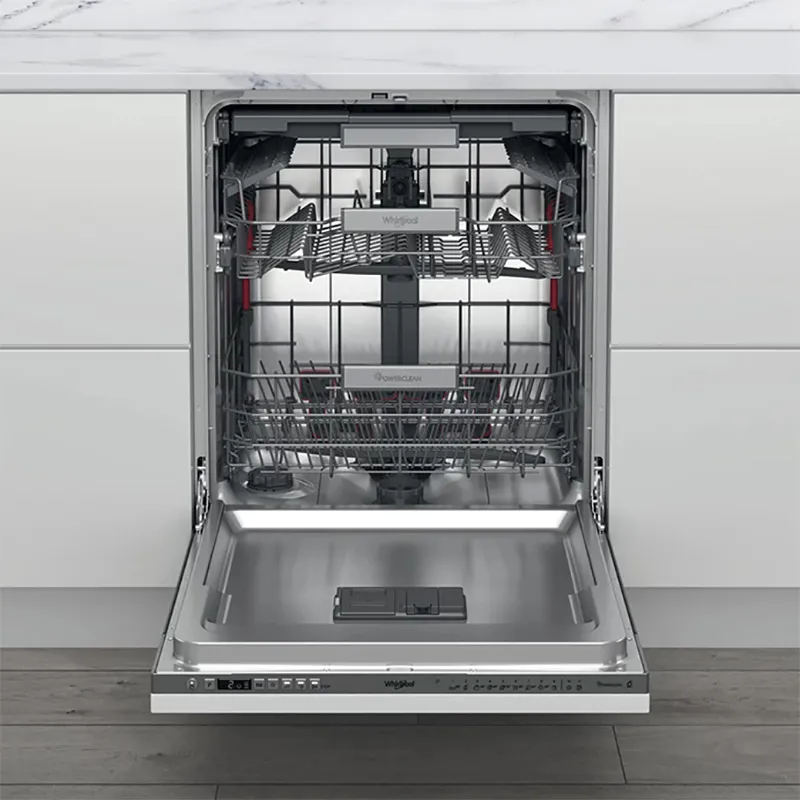 Mașină de spălat vase Whirlpool WIO 3T133 PLE, Oțel inoxidabil