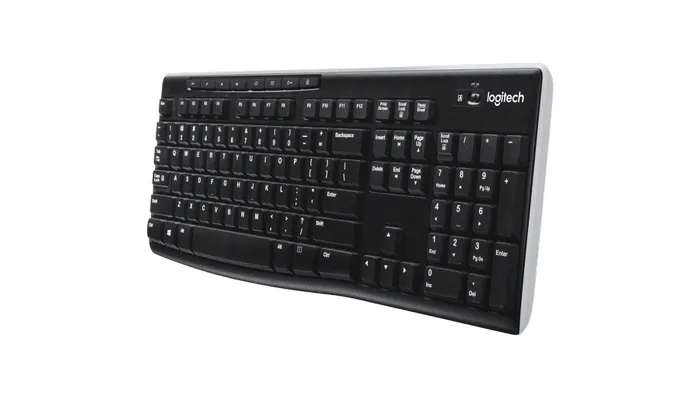 Клавиатура Logitech K270, Беспроводное, Чёрный