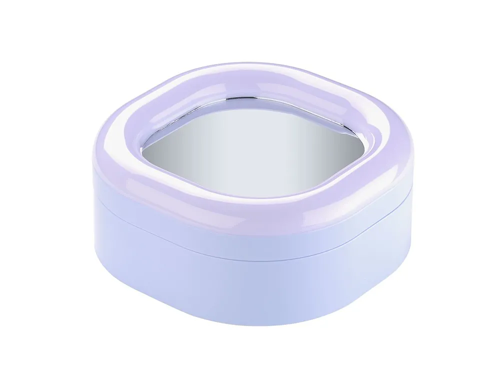 Lampă circulară Cellularline Selfie Ring Mirror - Universale, Albastru