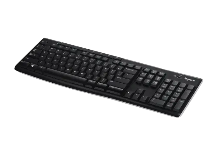 Клавиатура Logitech K270, Беспроводное, Чёрный
