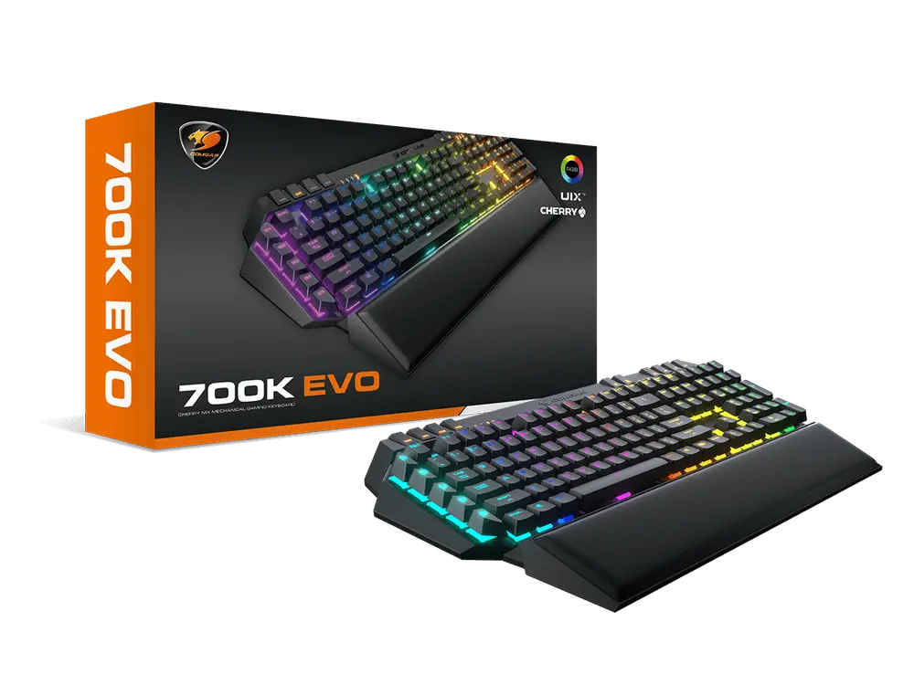 Клавиатура Cougar 700K EVO, Проводное, Чёрный