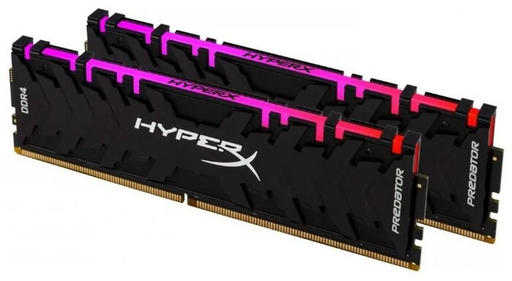 Оперативная память Kingston HyperX Predator RGB, DDR4 SDRAM, 3600 МГц, 32Гб, HX436C17PB3AK2/32