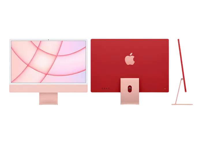 Computer All-in-One Apple iMac A2438, M1 with 8-core CPU and 8-core GPU, 16GB/512GB, macOS Big Sur, Roz