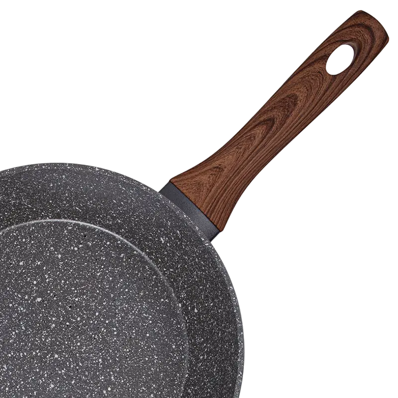 Сковорода глубокая RESTO 93053, 26см, Серый