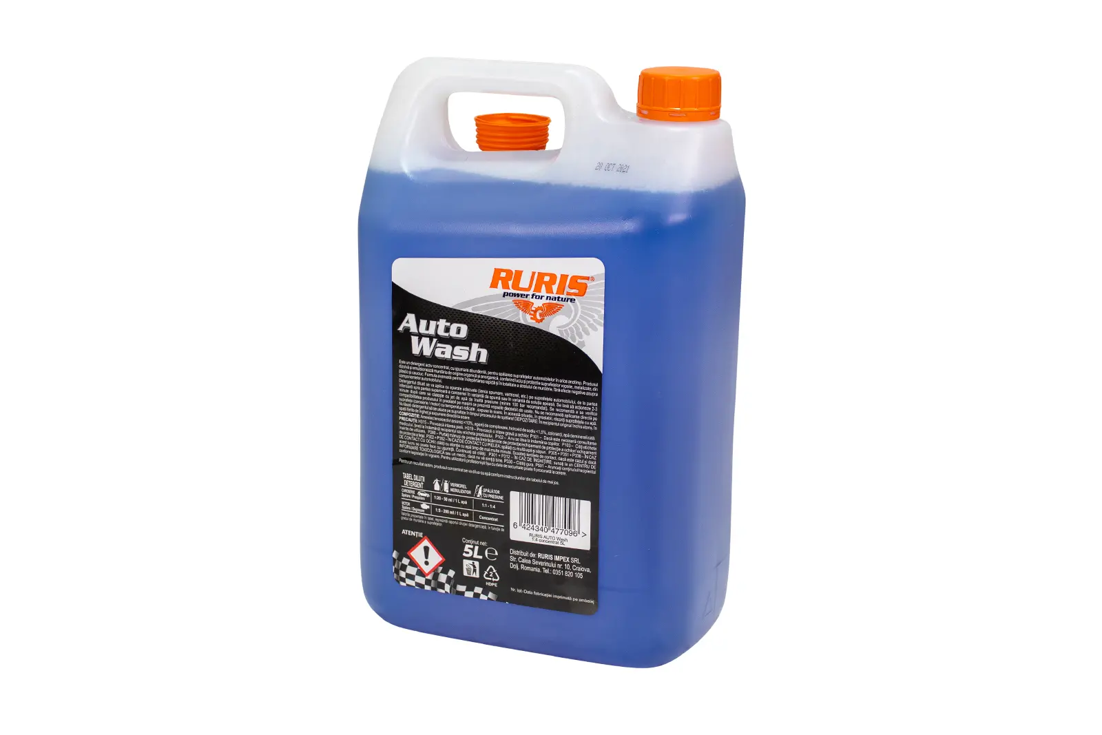 Detergent Ruris Auto Wash 5L