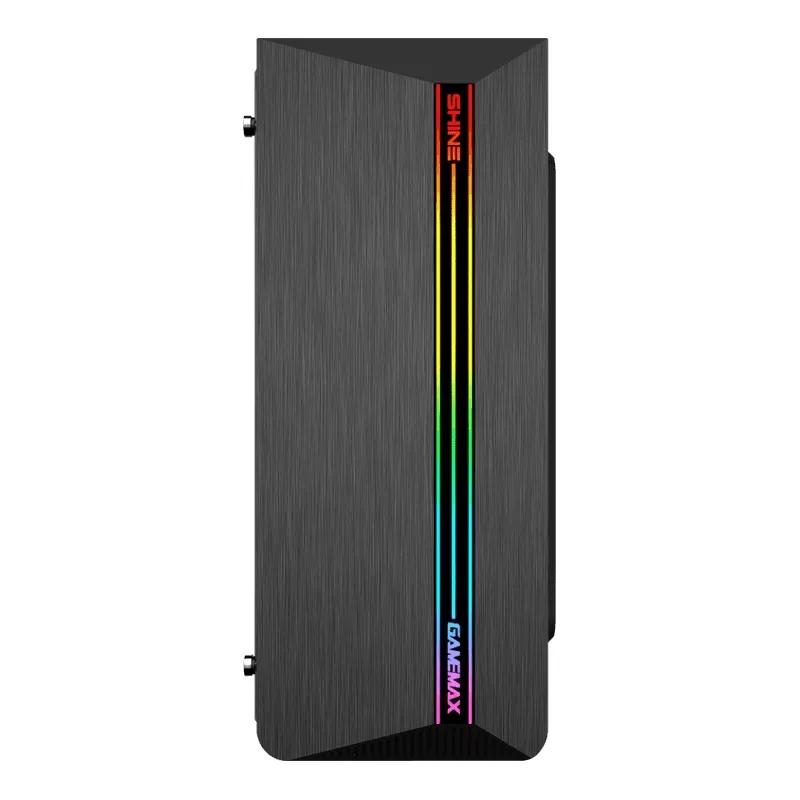 Carcasă PC Gamemax Shine, Midi-Tower, ATX, Negru