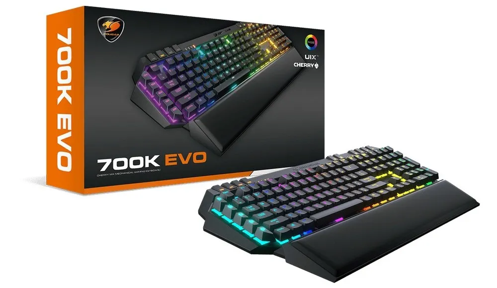 Клавиатура Cougar 700K EVO, Проводное, Чёрный