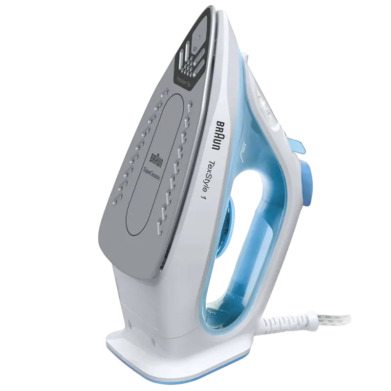 Fier de călcat Braun SI1050BL	, 2000W, Albastru | Alb