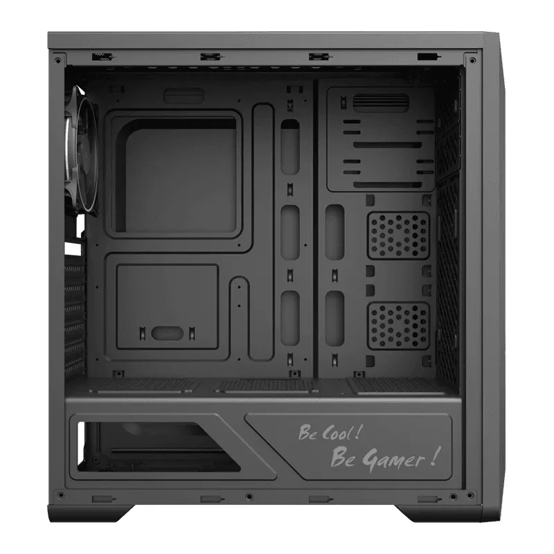 Carcasă PC Gamemax Shine, Midi-Tower, ATX, Negru