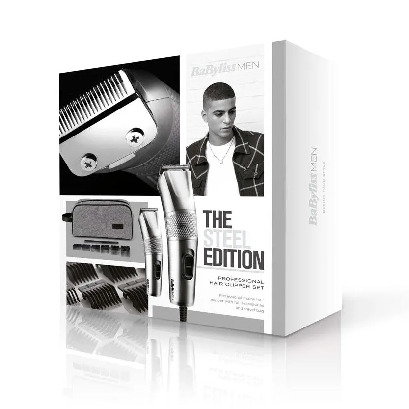Машинка для стрижки BaByliss 7755PE, Серебристый