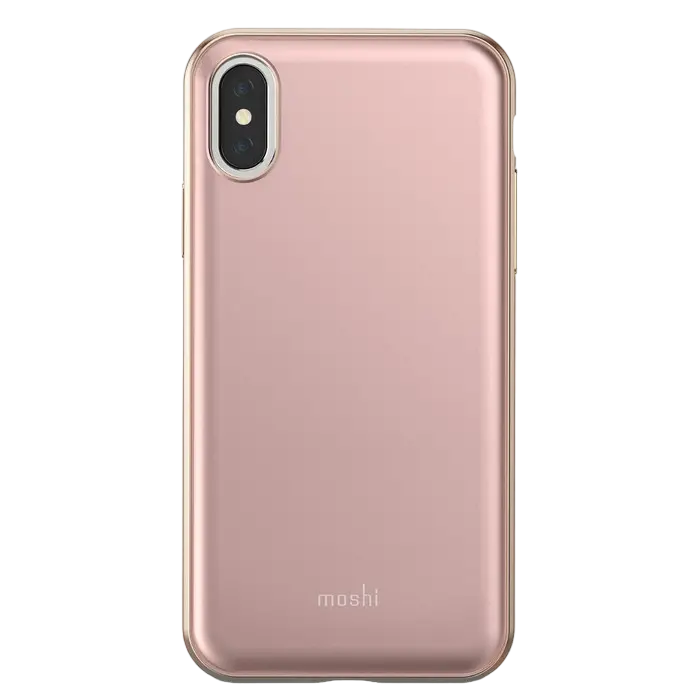 Husă Moshi iGlaze - iPhone XS/X, Roz