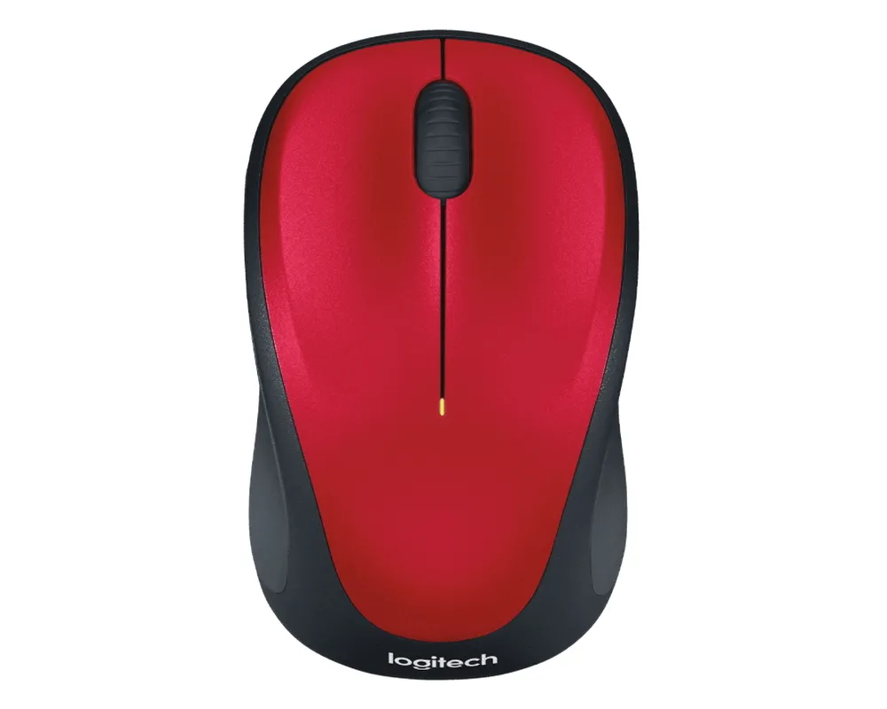 Mouse Logitech Retail M235 , Wireless, Nano-receiver, Red