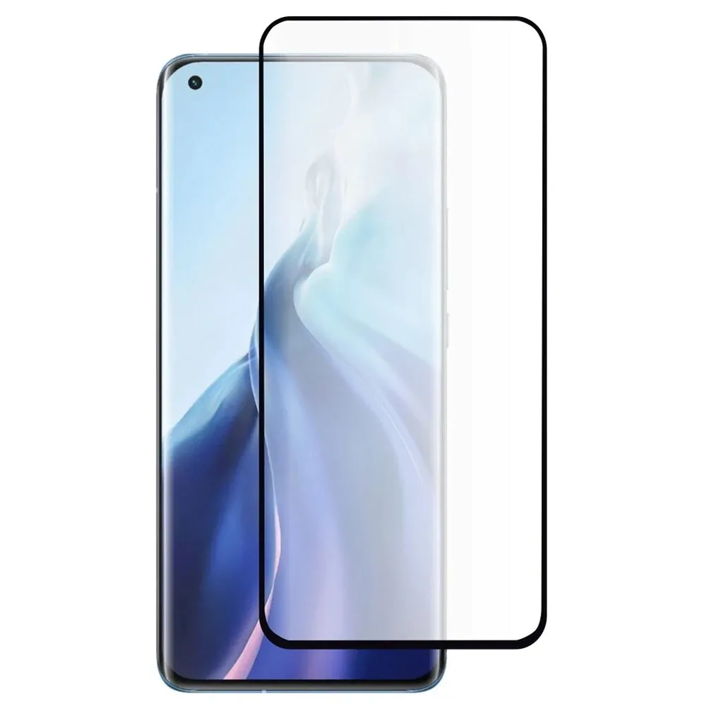 Защитное стекло Xcover Xiaomi Mi11/Mi11 Pro Full Glue Premium, Чёрный
