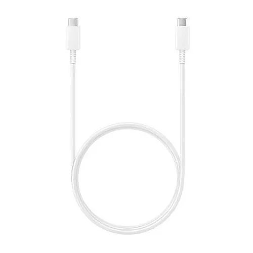 Кабель для зарядки и синхронизации Samsung EP-DN975BWRGRU, USB Type-C/USB Type-C, 1м, Белый