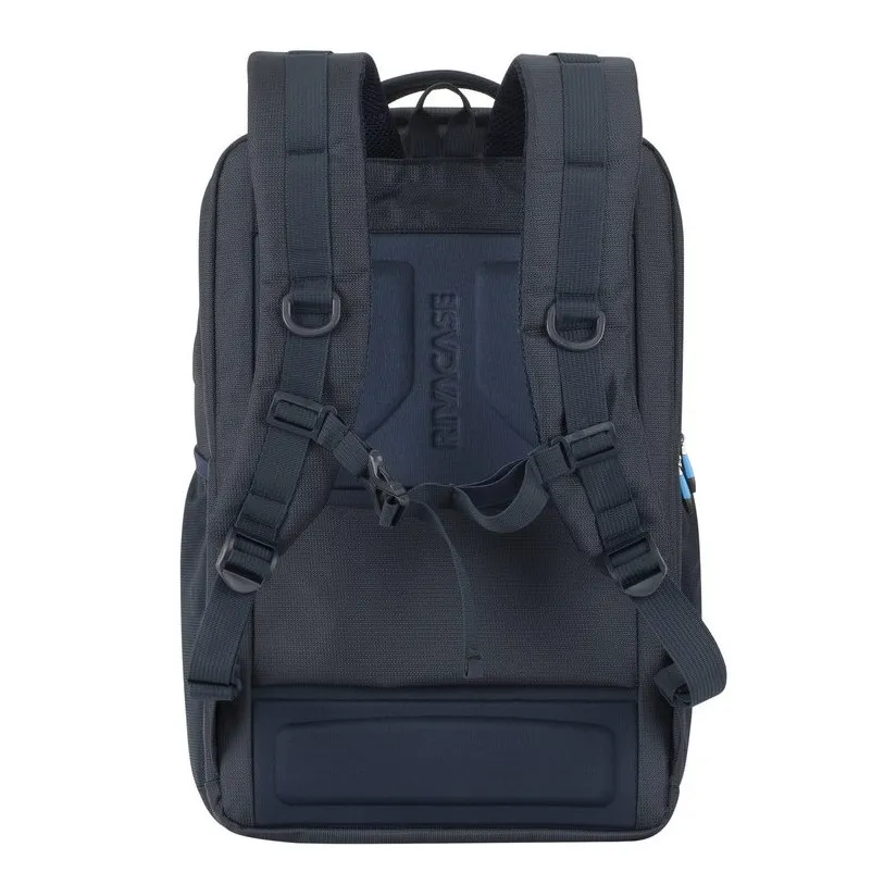 Rucsac de călătorie RivaCase Borneo, 17.3", Poliester, Albastru închis