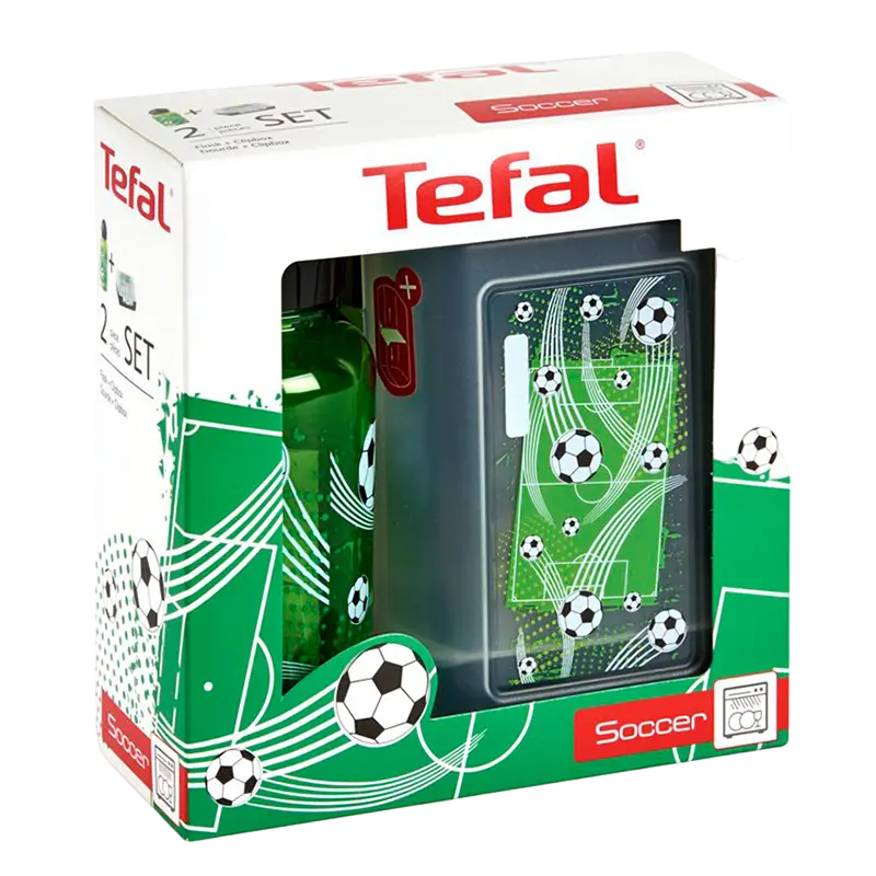 Набор для ланча детский Tefal Soccer, Зелёный
