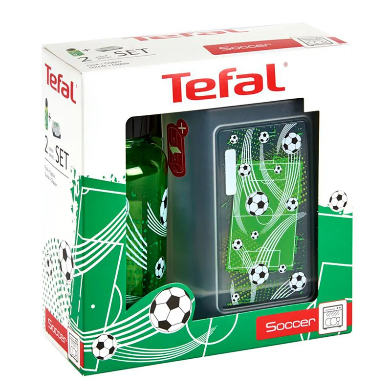 Набор для ланча детский Tefal Soccer, Зелёный