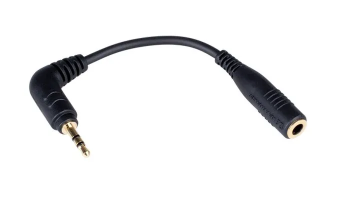 Audio Adaptor EPOS 506488, 2.5 mm - 3.5 mm, 0,03m, Negru