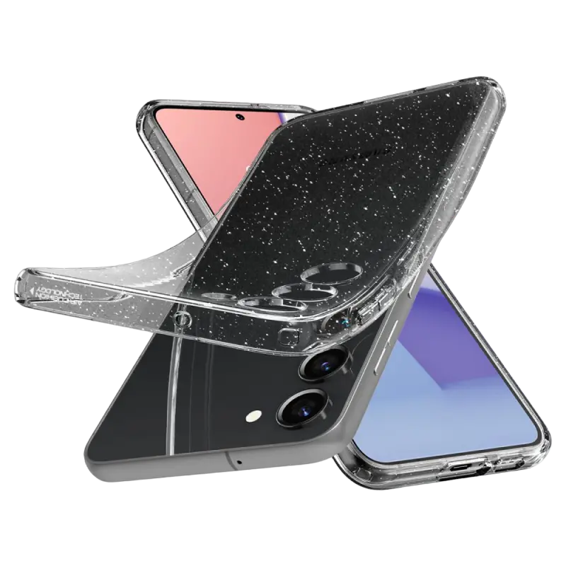 Husă Spigen Samsung S23, Liquid Crystal, Cristal cu sclipici