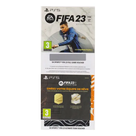 Consolă de jocuri SONY PlayStation 5 Digital Edition, Alb, "Fifa 23" (Voucher)