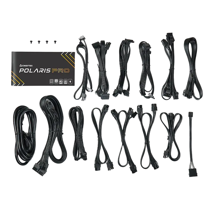 Блок питания для компьютеров Chieftec PPX-1300FC-A3, 1300 Вт, ATX, Полностью модульный