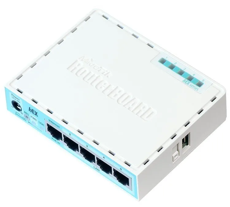 Router MikroTik hEX, Alb