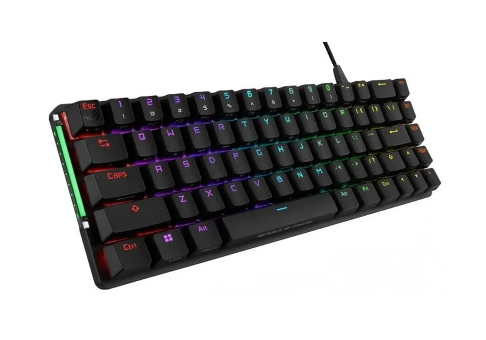 Клавиатура ASUS ROG Falchion Ace, Проводное, Чёрный