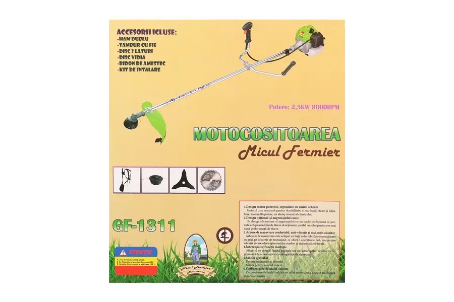 Мотокоса MF с 4 аксессуарами 3,4 л.с.