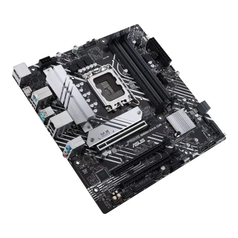 Материнская плата ASUS PRIME B660M-A D4, LGA1700, Intel B660, Micro-ATX