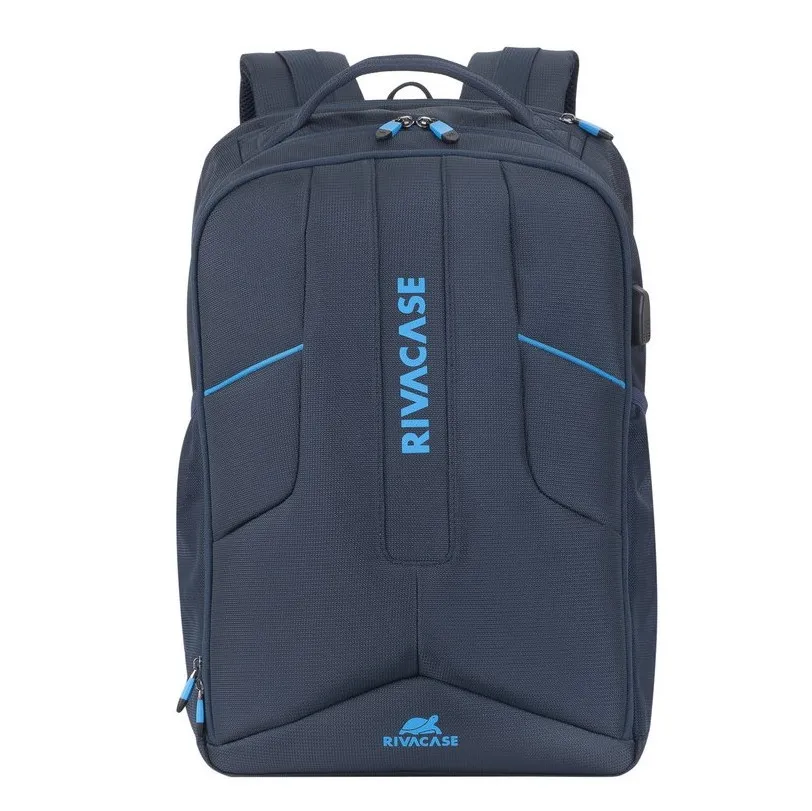 Rucsac de călătorie RivaCase Borneo, 17.3", Poliester, Albastru închis