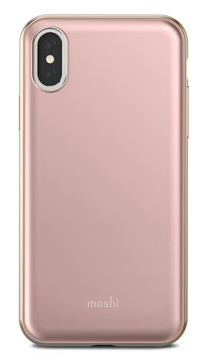 Husă Moshi iGlaze - iPhone XS/X, Roz