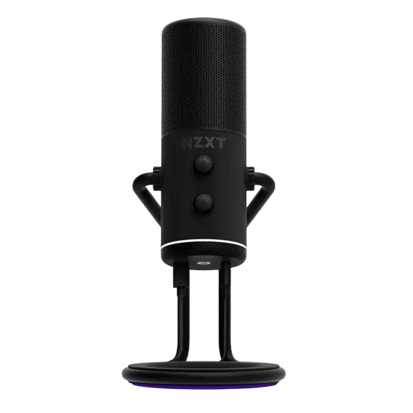 Игровой Микрофон NZXT Capsule, Проводной аналоговый, Чёрный