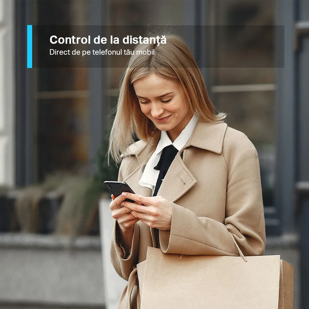 Priză inteligentă TP-LINK Tapo P115, Alb