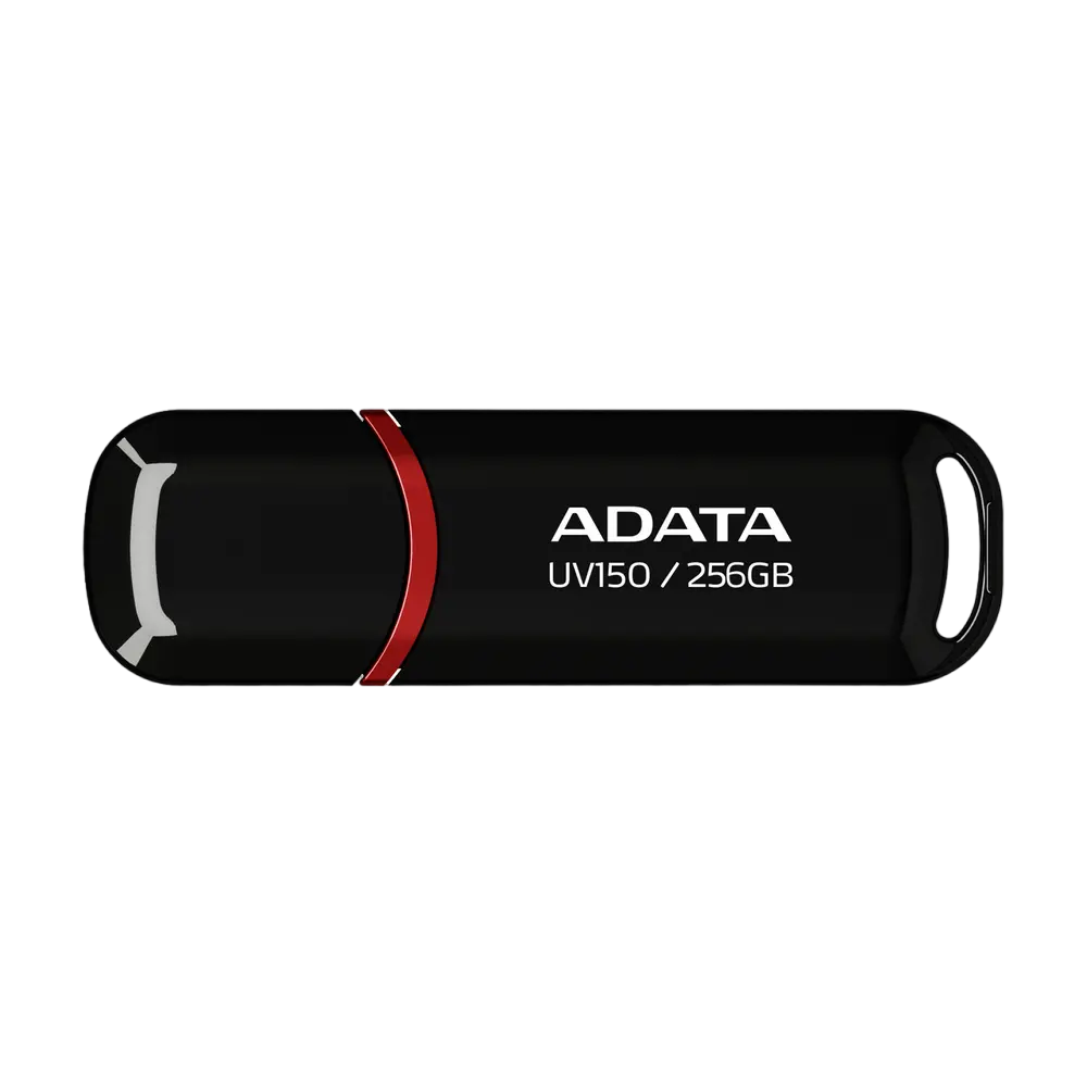 USB Flash накопитель ADATA UV150, 128Гб, Чёрный