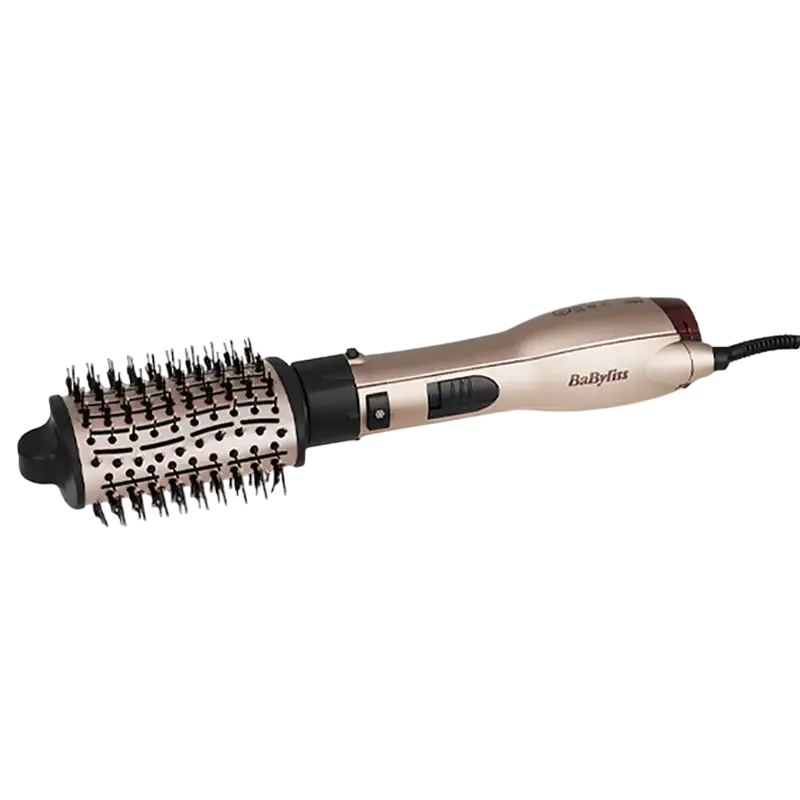 Фен-щётка BaByliss AS90PE, 1000Вт, Коричневый
