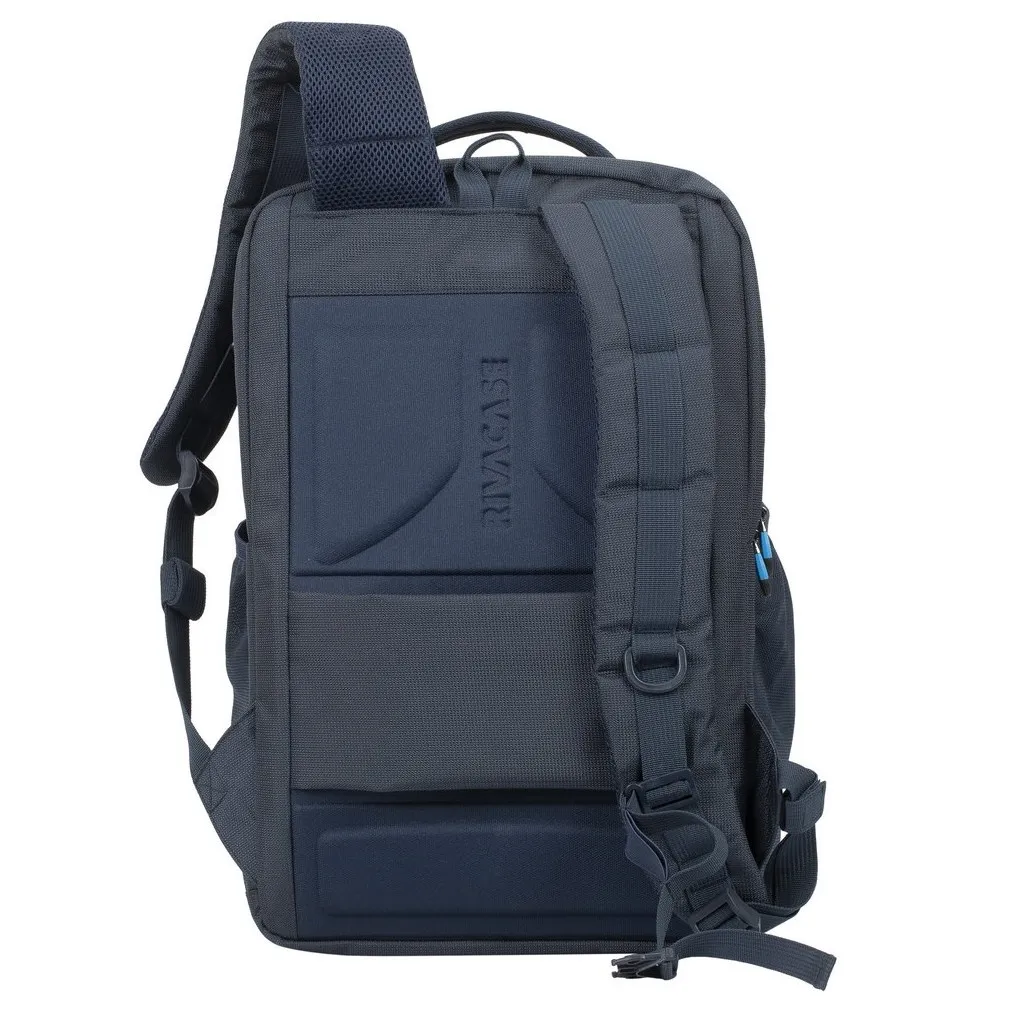 Rucsac de călătorie RivaCase Borneo, 17.3", Poliester, Albastru închis