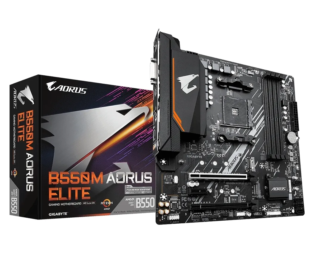 MB AM4 Gigabyte B550M AORUS ELITE 1.0  mATX