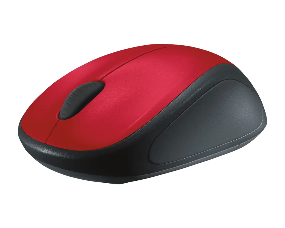 Mouse Logitech Retail M235 , Wireless, Nano-receiver, Red