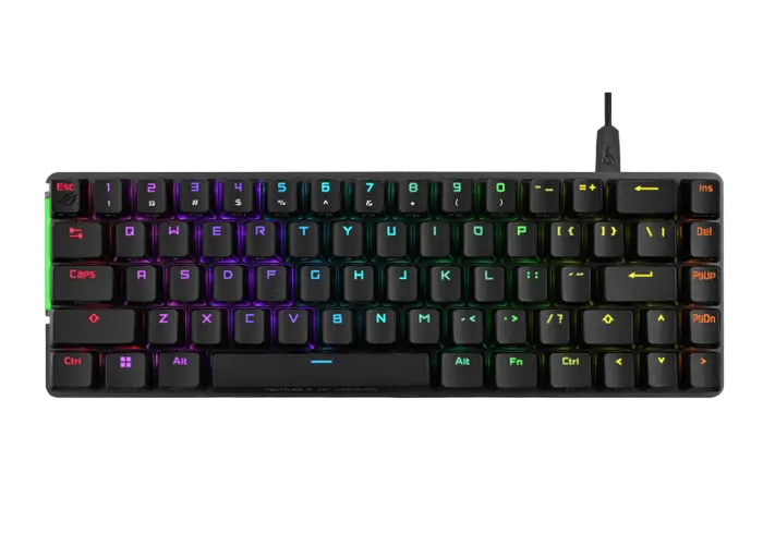 Клавиатура ASUS ROG Falchion Ace, Проводное, Чёрный
