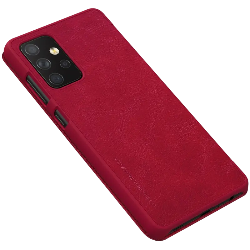 Husă tip carte Nillkin Galaxy A72 - Qin LC, Roșu