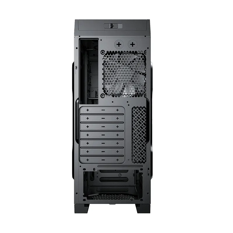 Carcasă PC Gamemax Dark Silent, Midi-Tower, ATX, Negru