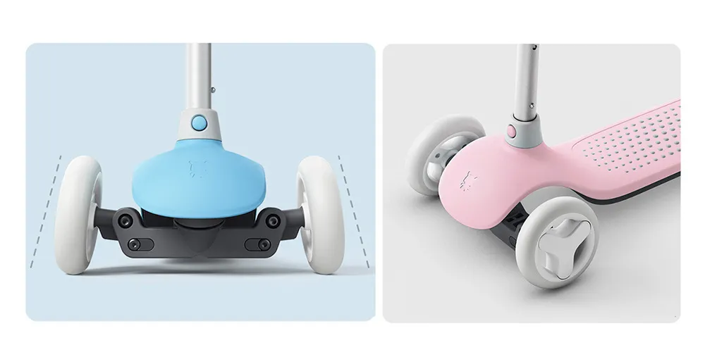 Trotinetă cu 3 roți pentru copii Xiaomi MiTU Children, Roz