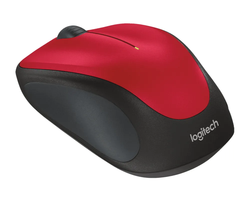 Mouse Logitech Retail M235 , Wireless, Nano-receiver, Red
